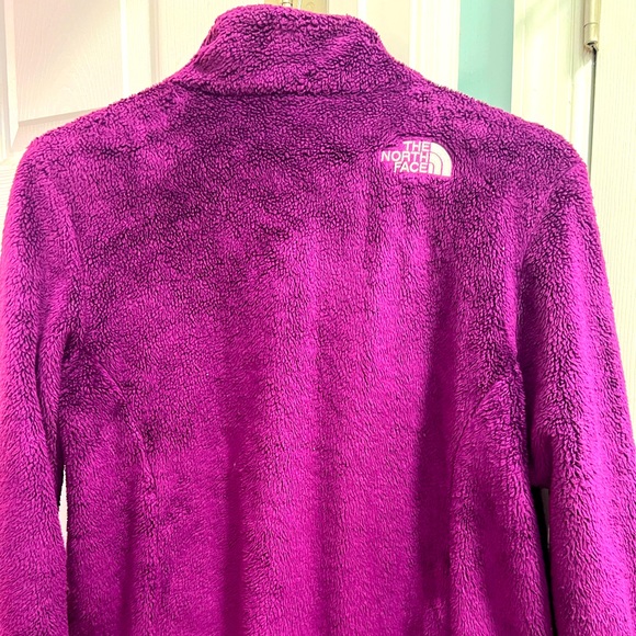 North Face Purple Fleece Jacket. Have lots of life left. :) - Picture 3 of 6